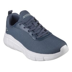 SKECHERS-BOBSB FLEX PLATEADO